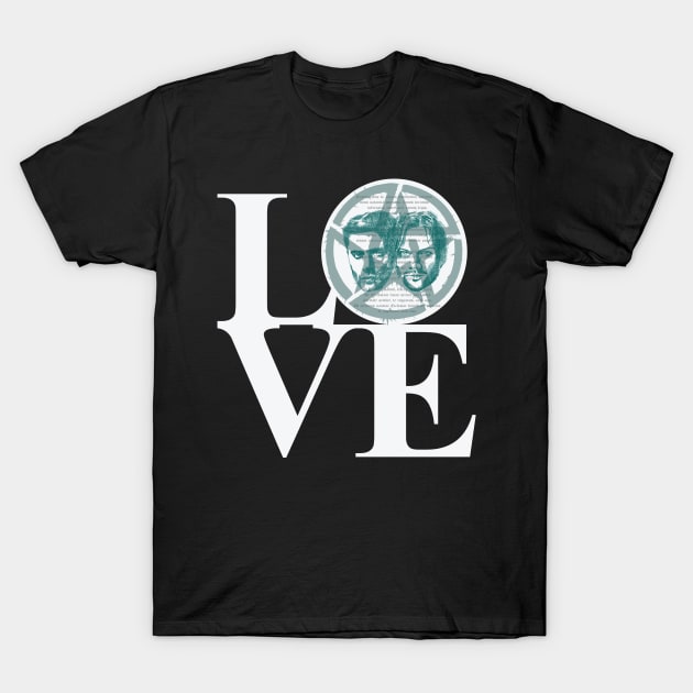 SUPERNATURAL LOVE T-Shirt by KARMADESIGNER T-SHIRT SHOP